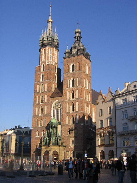 die Marienkirche in Krakau