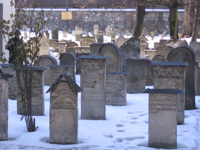 der Alte Juedische Friedhof in Krakau