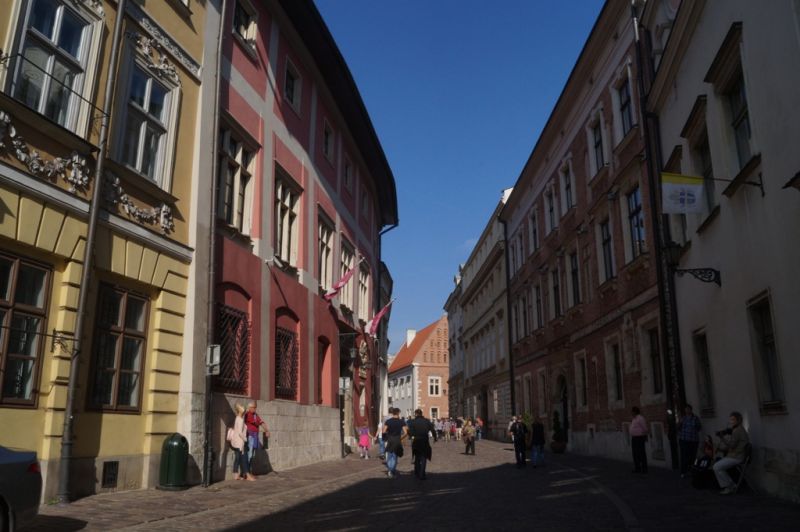 Kanoniker Strasse in Krakau